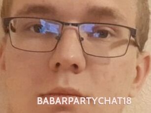 BABARPARTYCHAT18