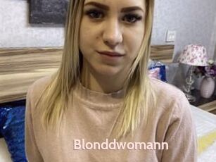 Blonddwomann