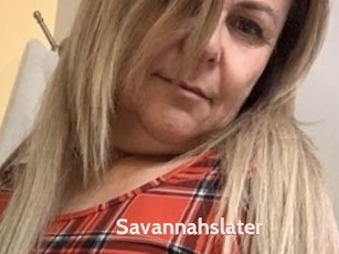 Savannahslater